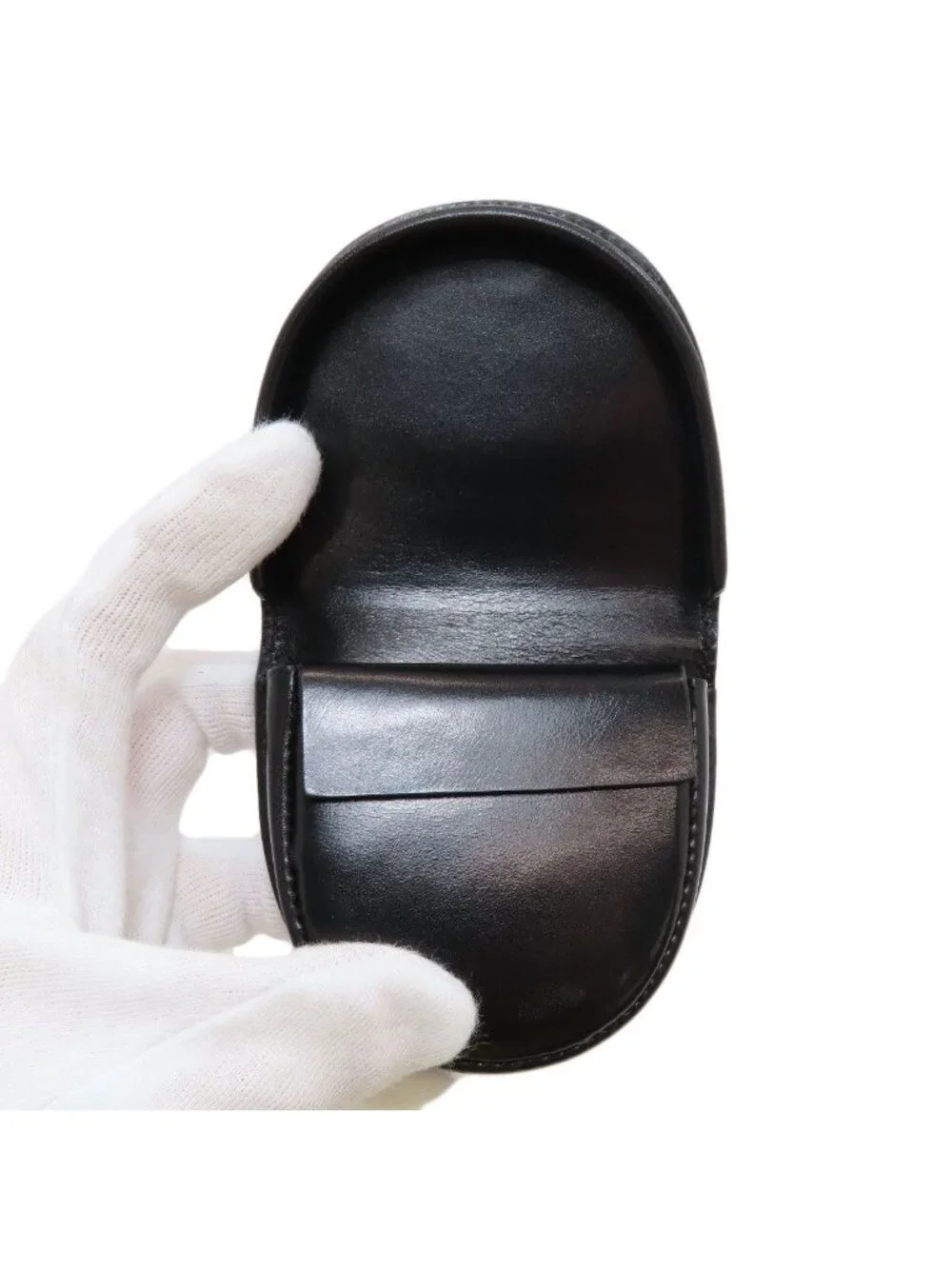 Prada Logo Coin Case Calf